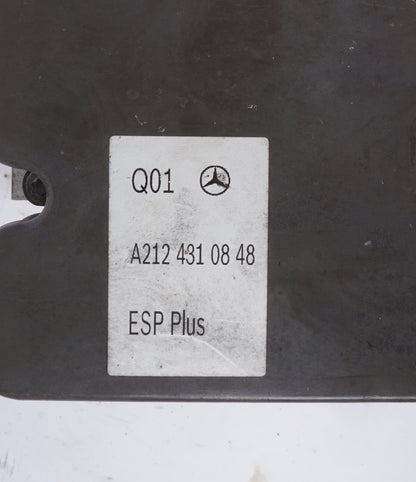 14-18 Mercedes W212 E350 CLS550 ABS Anti Lock Brake Pump Module 2124310848 OEM