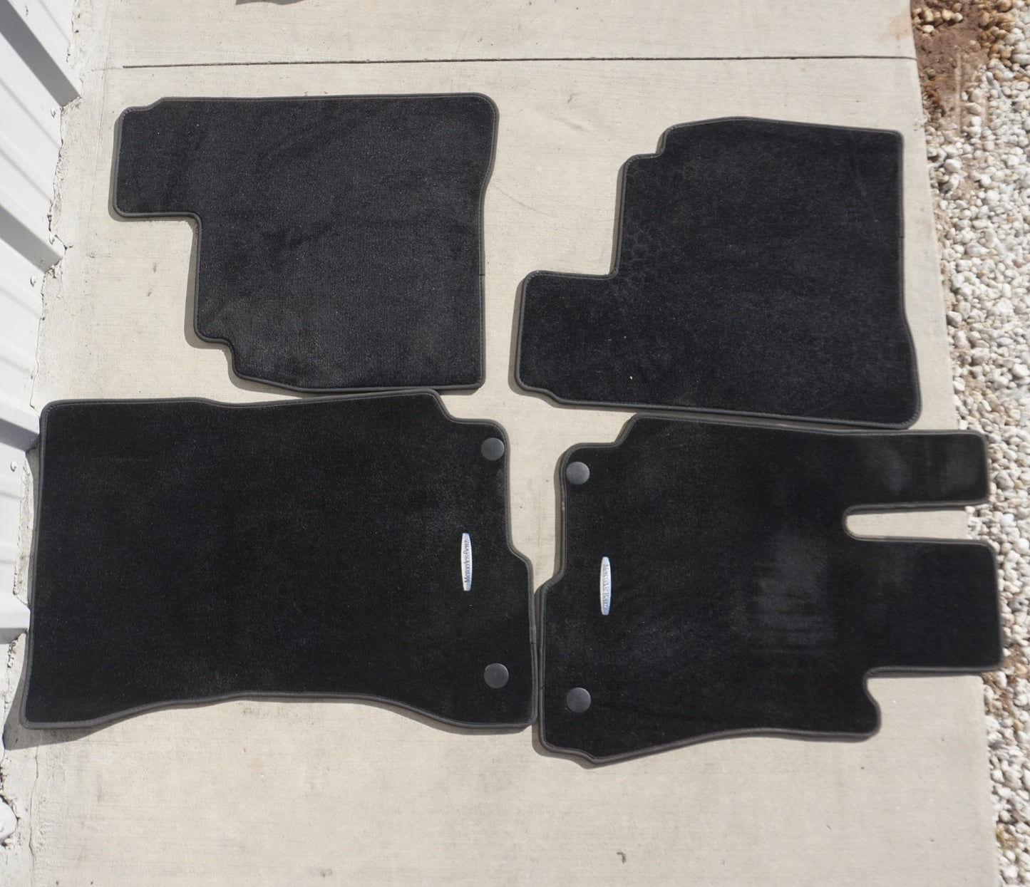 2010 - 2017 Mercedes W207 E-Class Coupe Convertible Black Carpet Floor Mat Set