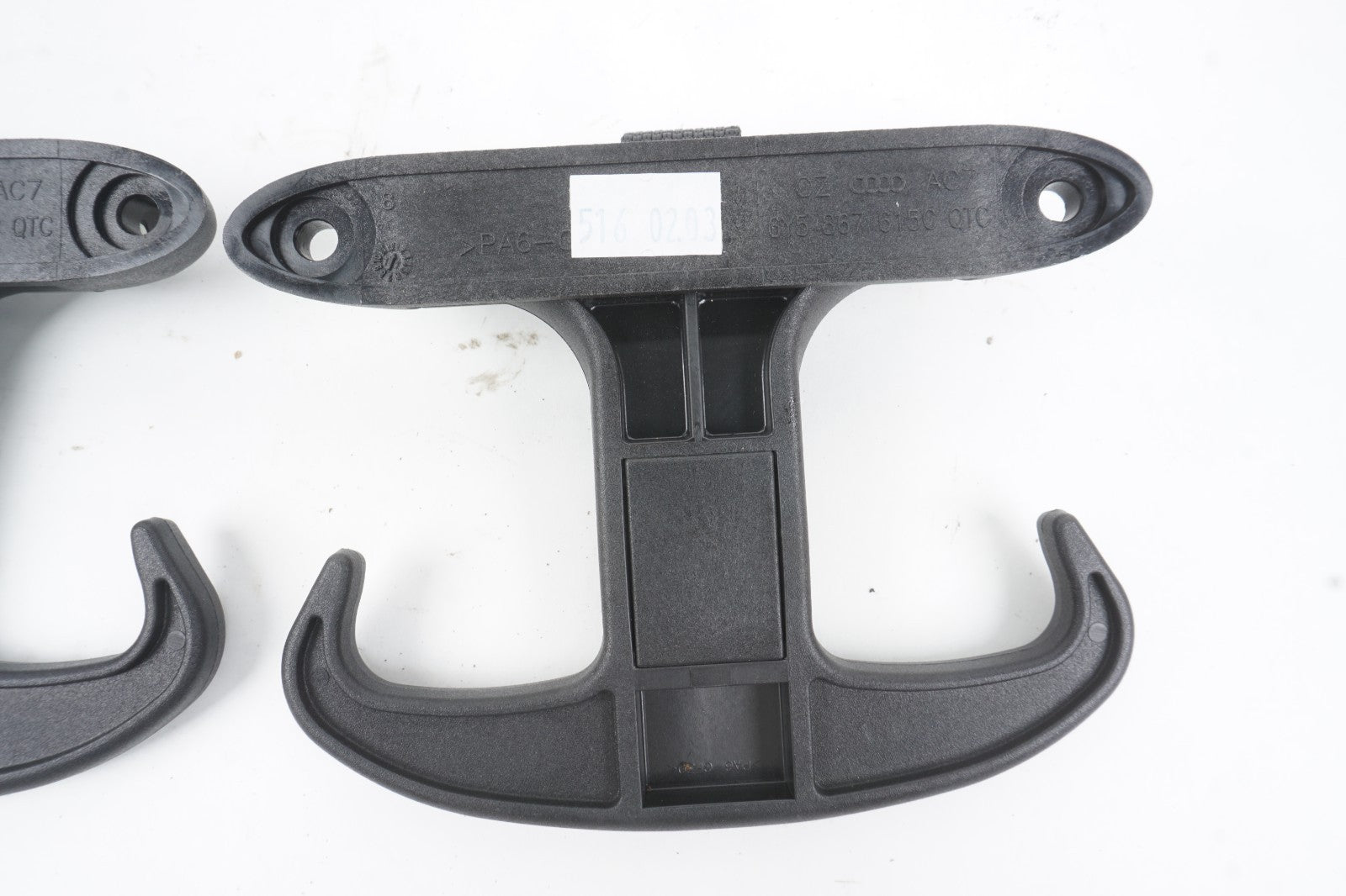 2011-2017 Audi D4 A8 A8L Trunk Cargo Hook Hanger Set of 2  OEM
