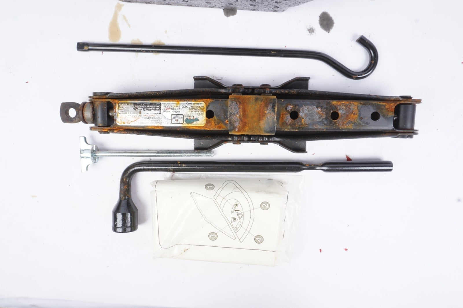 2011 - 2024 HONDA ODYSSEY EMERGENCY JACK TOOL KIT W/ FOAM HOLDER 84540TK8AA0 OEM