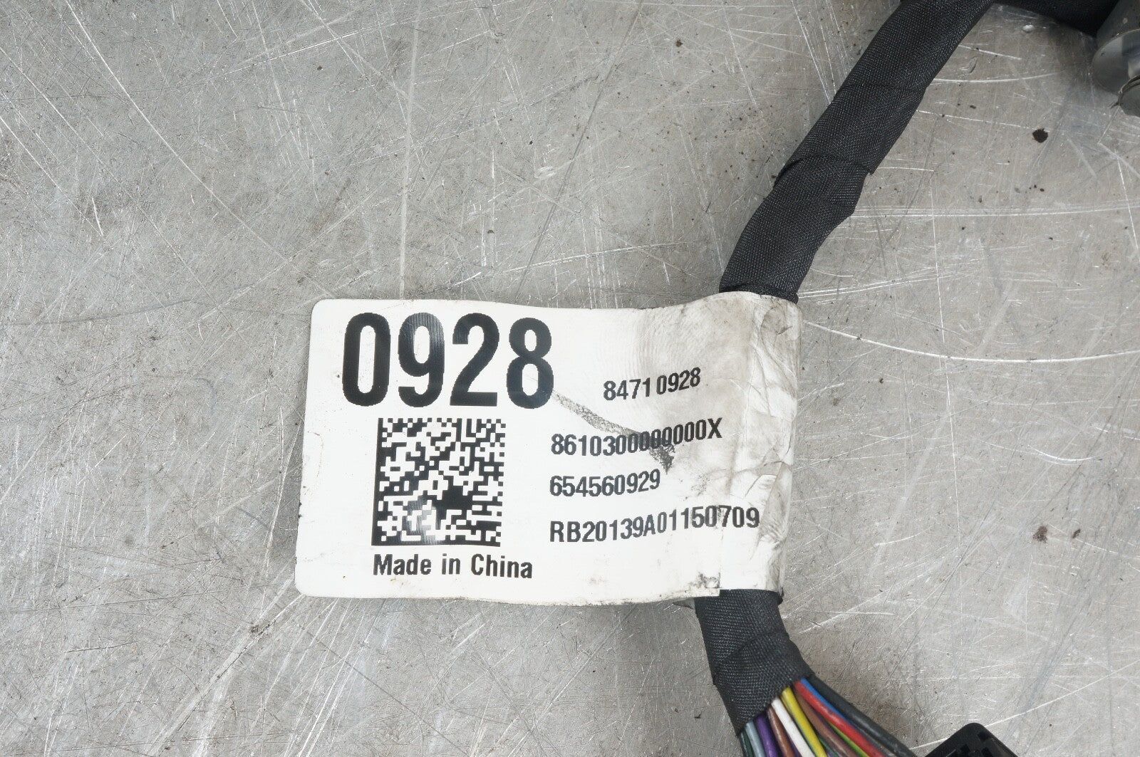 2020-2023 CADILLAC CT4 FRONT RIGHT SIDE DOOR LOCK LATCH WIRE HARNESS CABLE OEM
