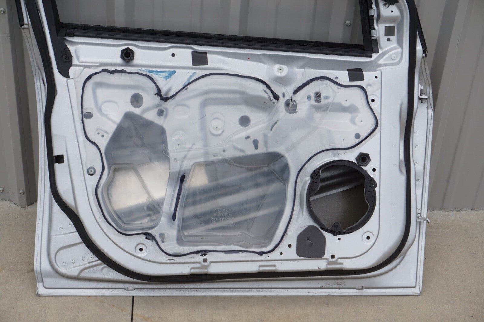 12-18 FORD FOCUS FRONT LEFT SIDE DOOR SHELL COVER PANEL OEM SILVER