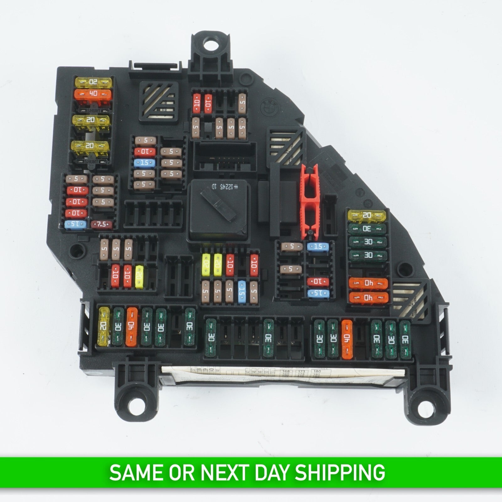 2012 - 2018 BMW 650i 640i REAR TRUNK FUSE BOX JUNCTION RELAY BOX 9264924 OEM
