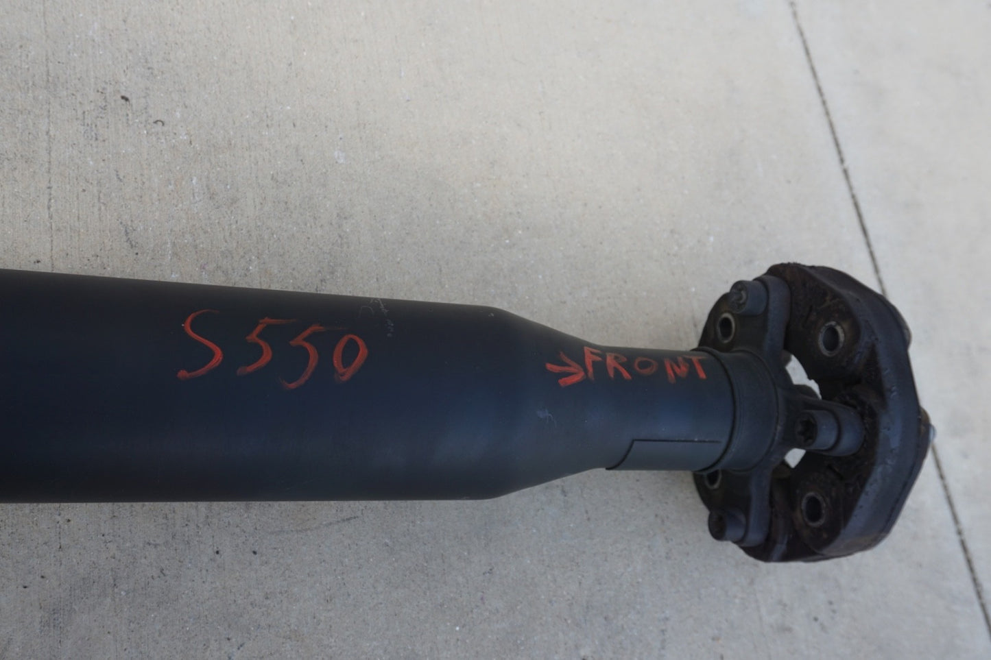 12-13 Mercedes W221 S550 RWD Rear Driveshaft Drive Prop Propeller Shaft Assembly