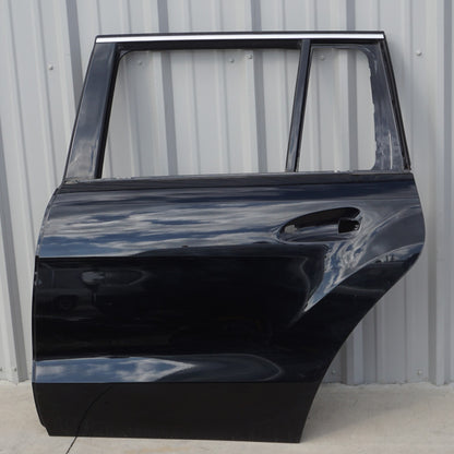 13-16 Mercedes X166 W166 ML GL GLS Rear Left Driver Side Door Shell OEM