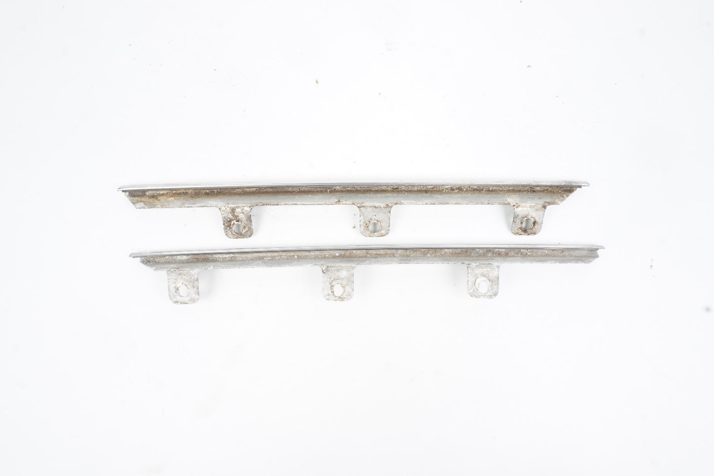 1987-90 Cadillac Allante Left Right Chrome Hood Edge Trim Moulding