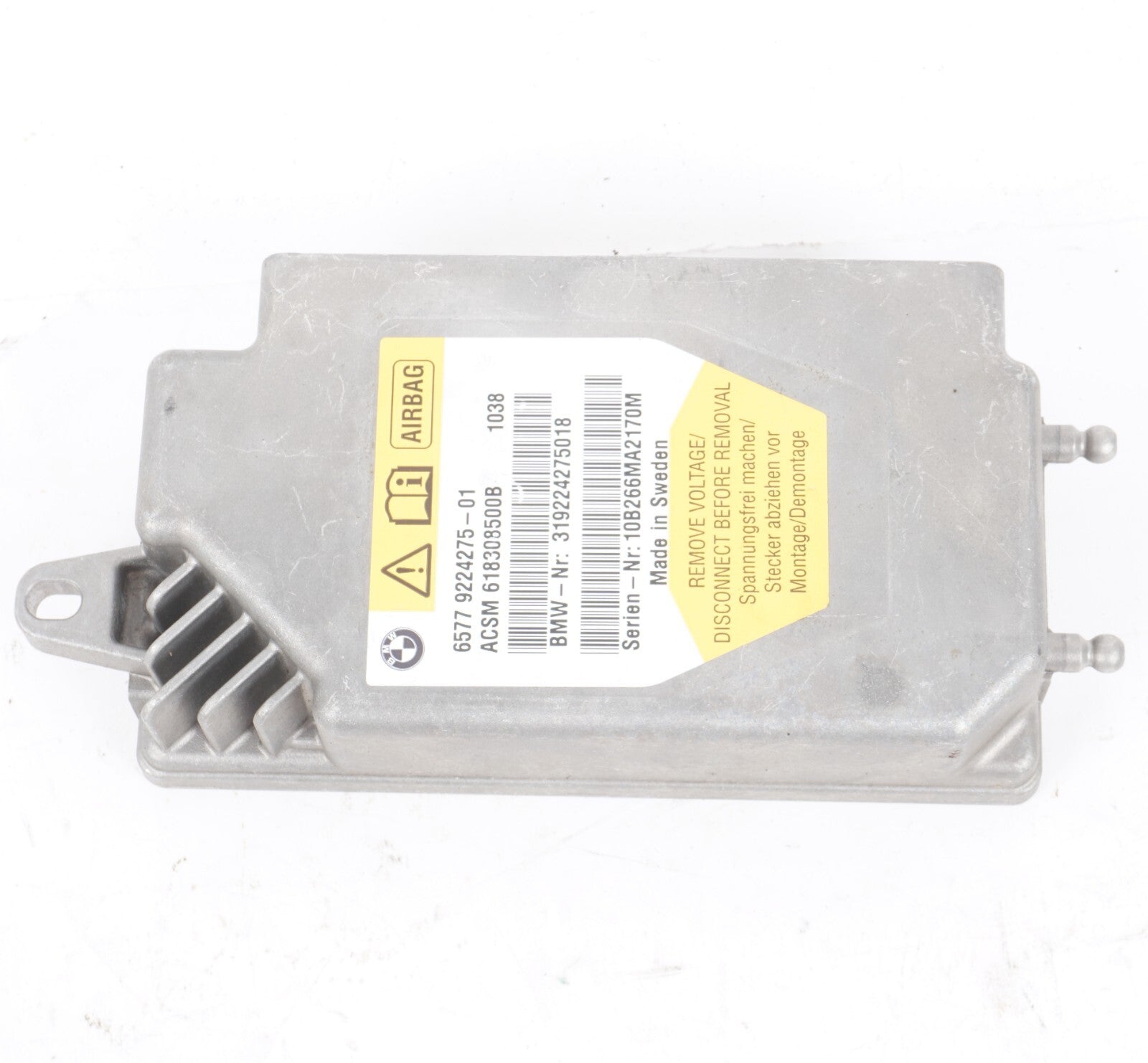 2010 - 2013 BMW 550I GT F07  CONTROL MODULE COMPUTER 6577.9224275 OEM