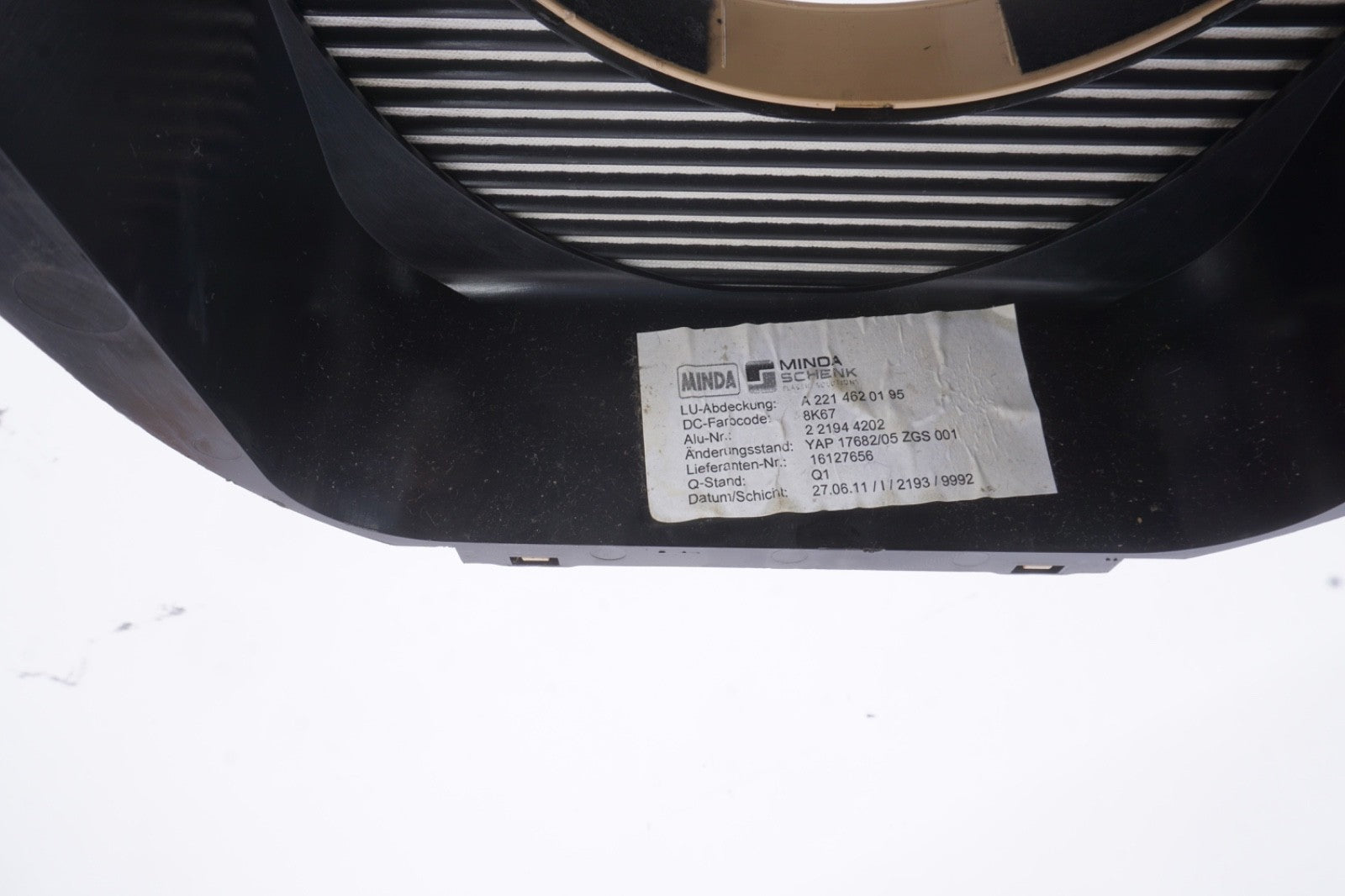 07-14 Mercedes W221 S550 CL550 Steering Column Trim Shroud Cover BEIGE OEM