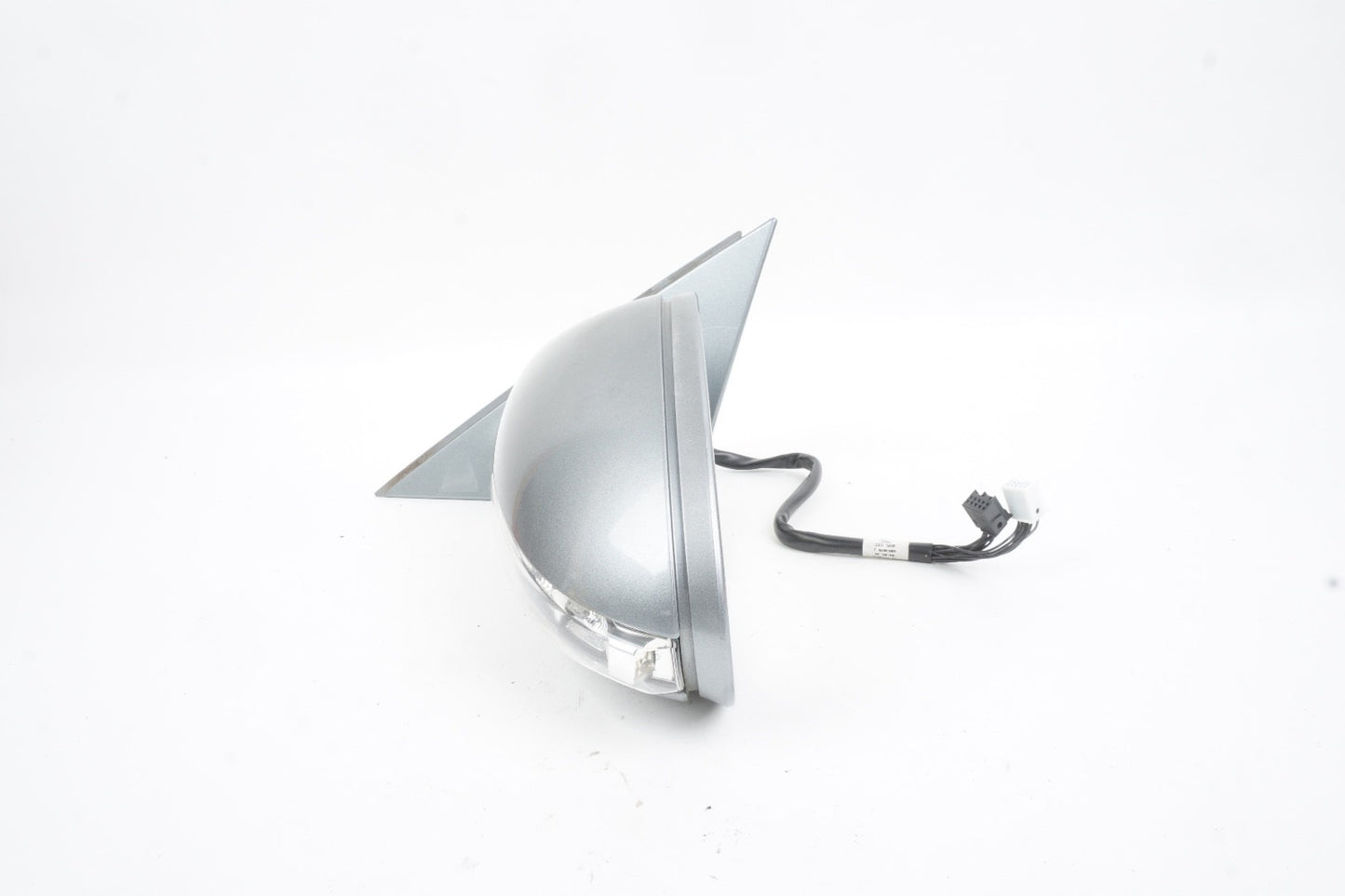 07-09 MERCEDES W221 S550 FRONT LEFT DOOR EXTERIOR SIDE VIEW MIRROR SILVER OEM