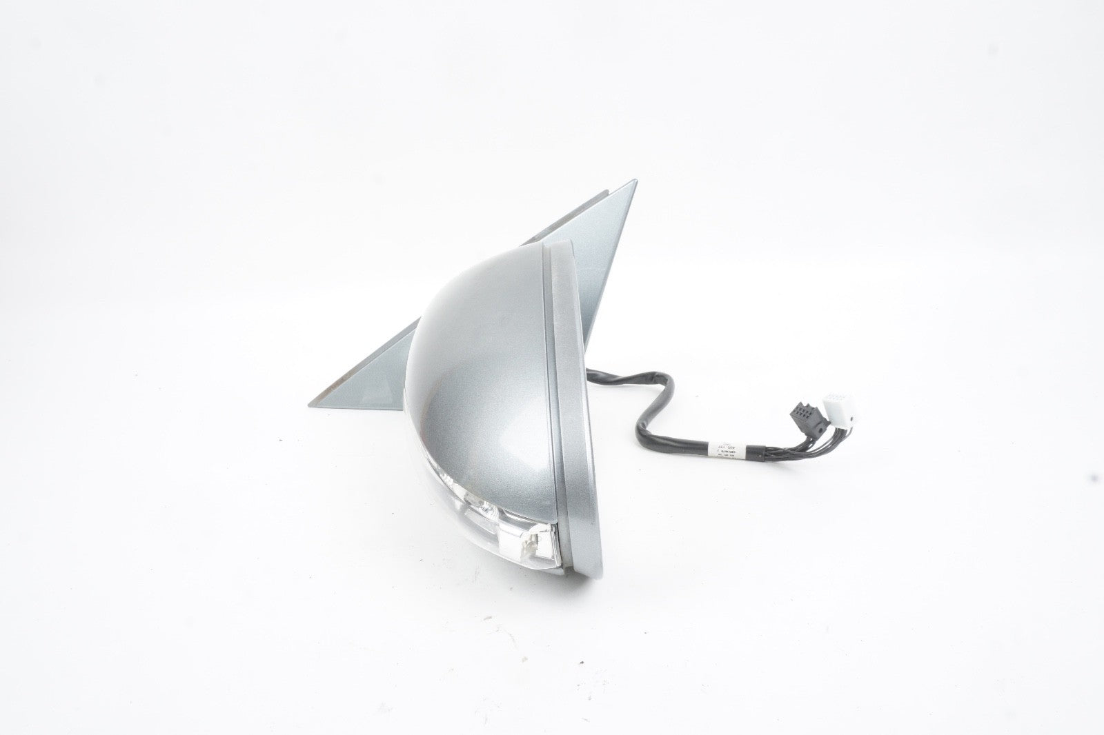 07-09 MERCEDES W221 S550 FRONT LEFT DOOR EXTERIOR SIDE VIEW MIRROR SILVER OEM