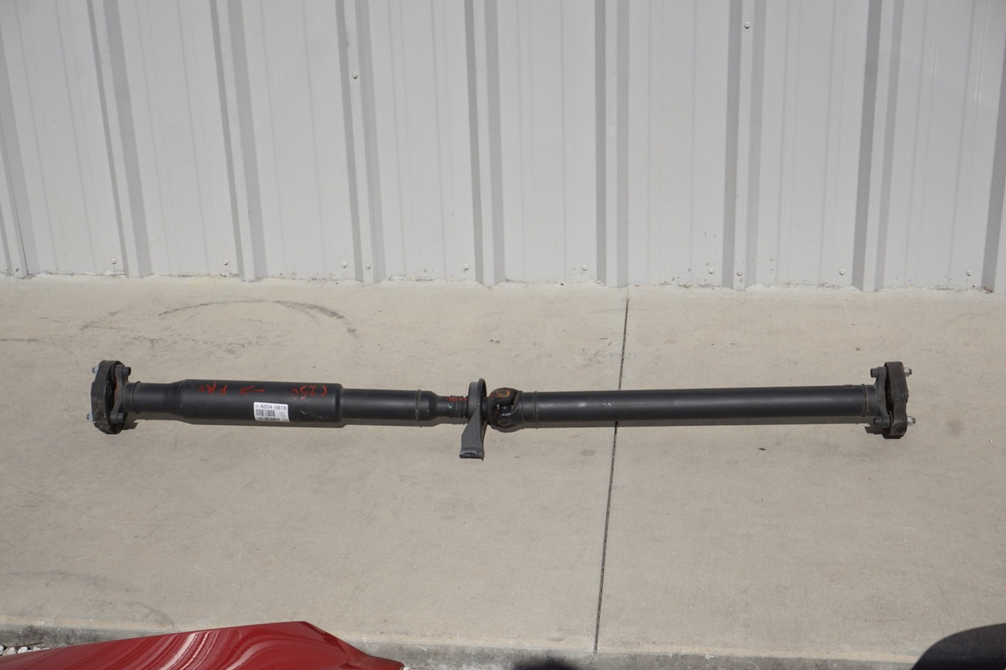 2012 - 2014 Mercedes W204 C250 RWD Driveshaft Line Prop Propeller Complete