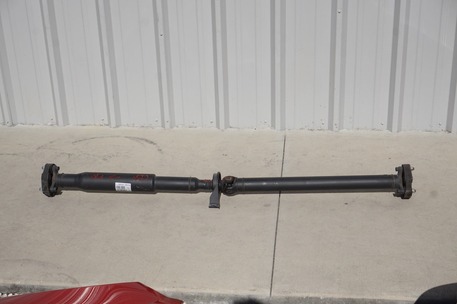 2012 - 2014 Mercedes W204 C250 RWD Driveshaft Line Prop Propeller Complete