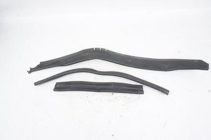 08-14 MERCEDES BENZ C300 C250 HOOD UNDERSIDE WEATHER STRIP SEALS SET OF 3 OEM