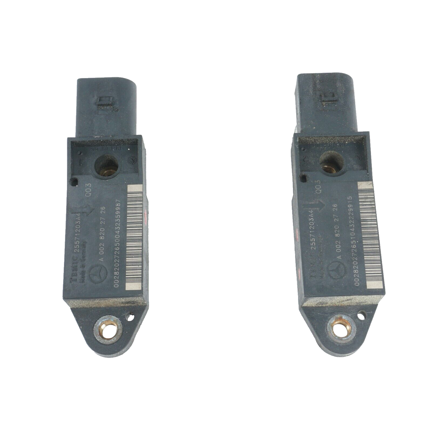 03 - 08 Mercedes R230 SL500 SL600 Sensors A0028202726 SET OF 2 OEM