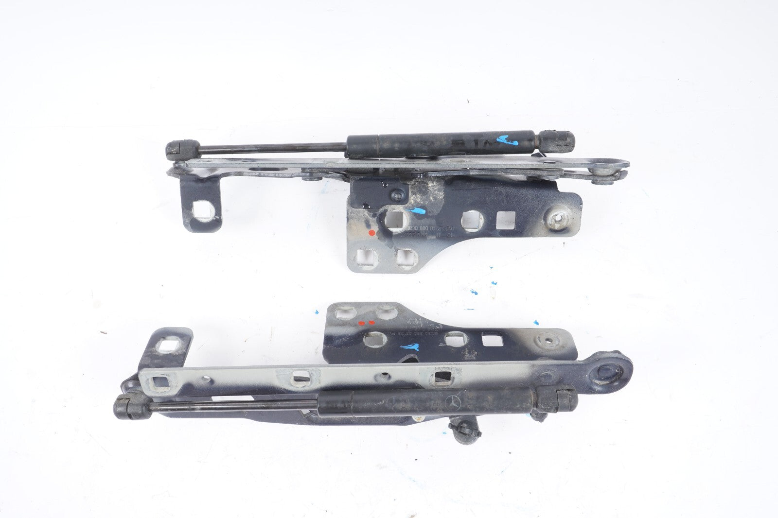 03-08 Mercedes R230 SL500 SL55 AMG Hood Bonnet Hinge Left & Right  OEM