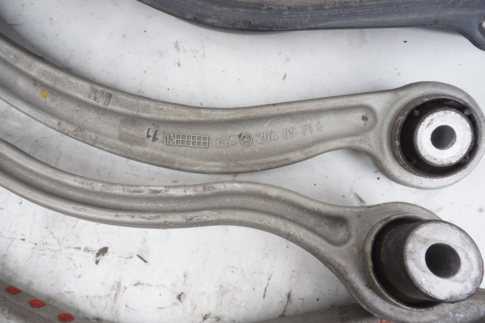 08-15 MERCEDES-BENZ W204 C250 C350 C300 REAR RIGHT CONTROL ARMS SET KIT OEM