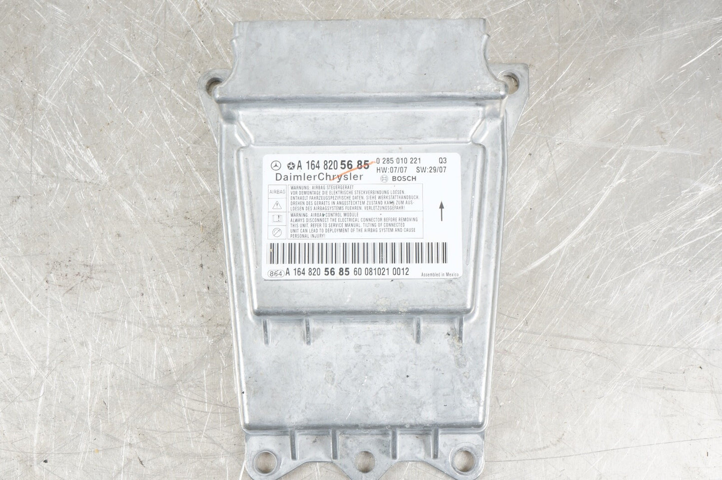 06-13 Mercedes X164 GL450 ML320 Sensor Control Module OEM