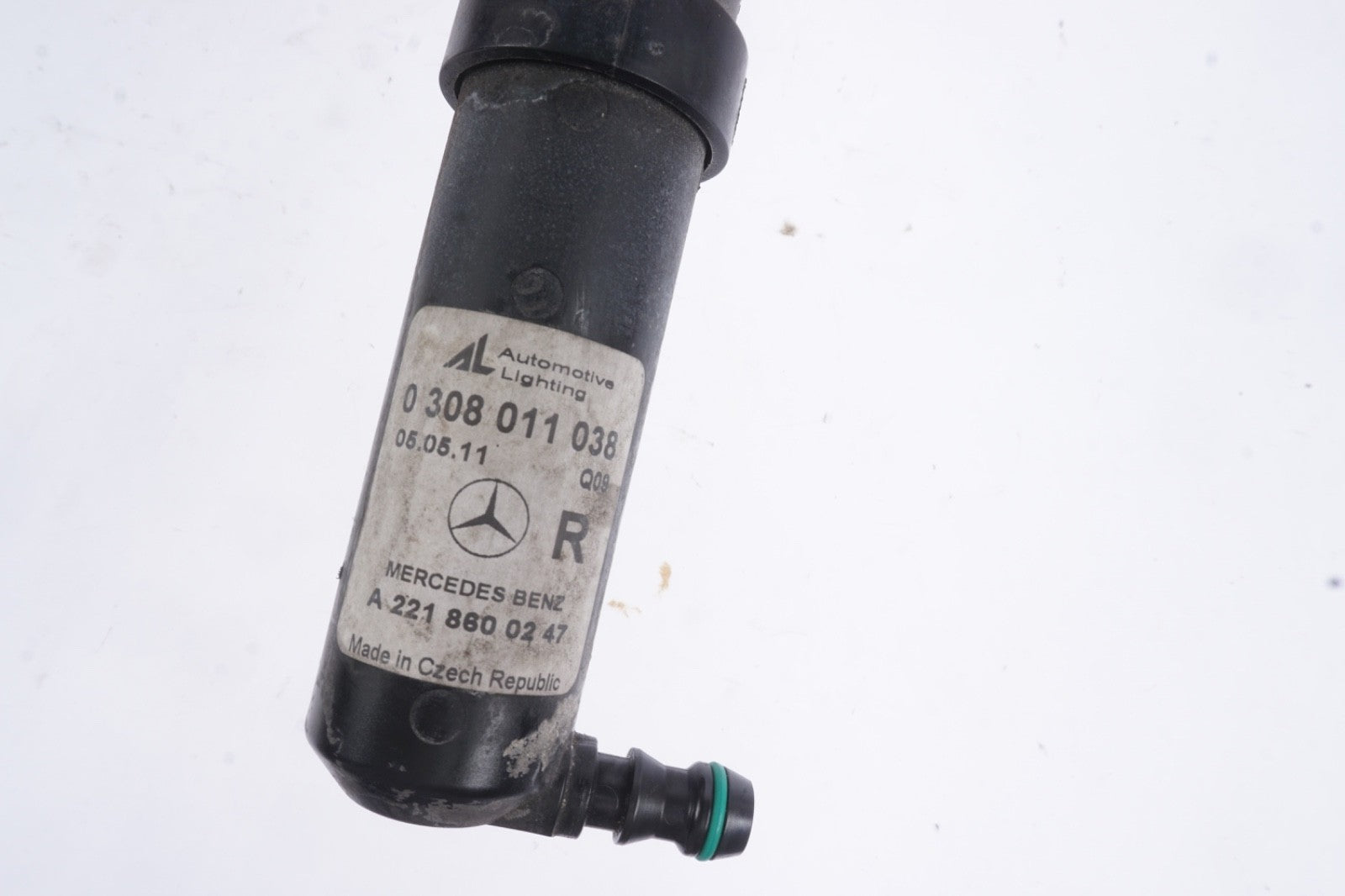 07-14 Mercede W221 S400 CL550 Right Side Headlight Washer Nozzle Pump OEM