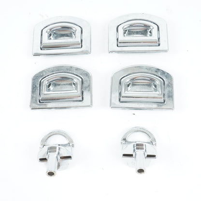 2012 - 2017 AUDI A7 TRUNK CARGO HOOK SET OF 6 OEM
