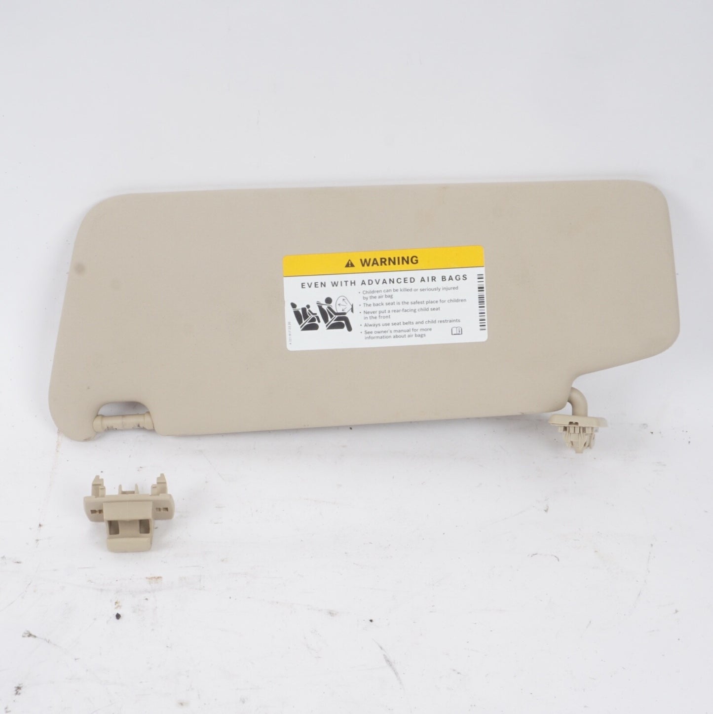 08-14 MERCEDES C200 C250 C300 BEIGE LEFT SUN VISOR ILLUMINATED 0481045107K67