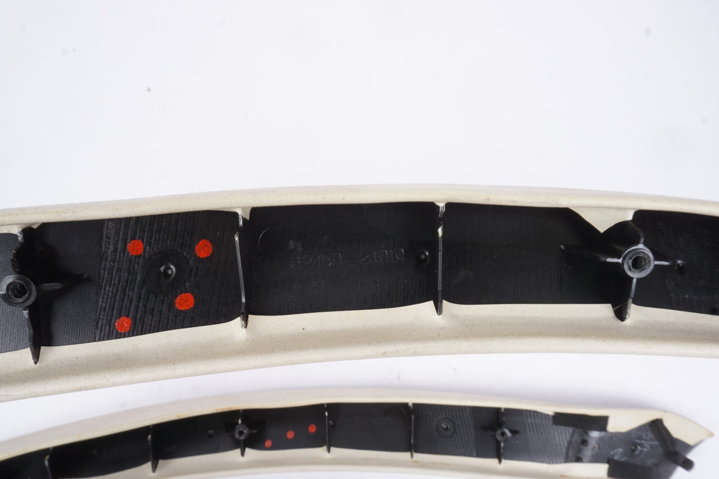 2002 - 2010 LEXUS SC430 CONVERT REAR LEFT AND RIGHT DRIVER SIDE ROOF COVER TRIM