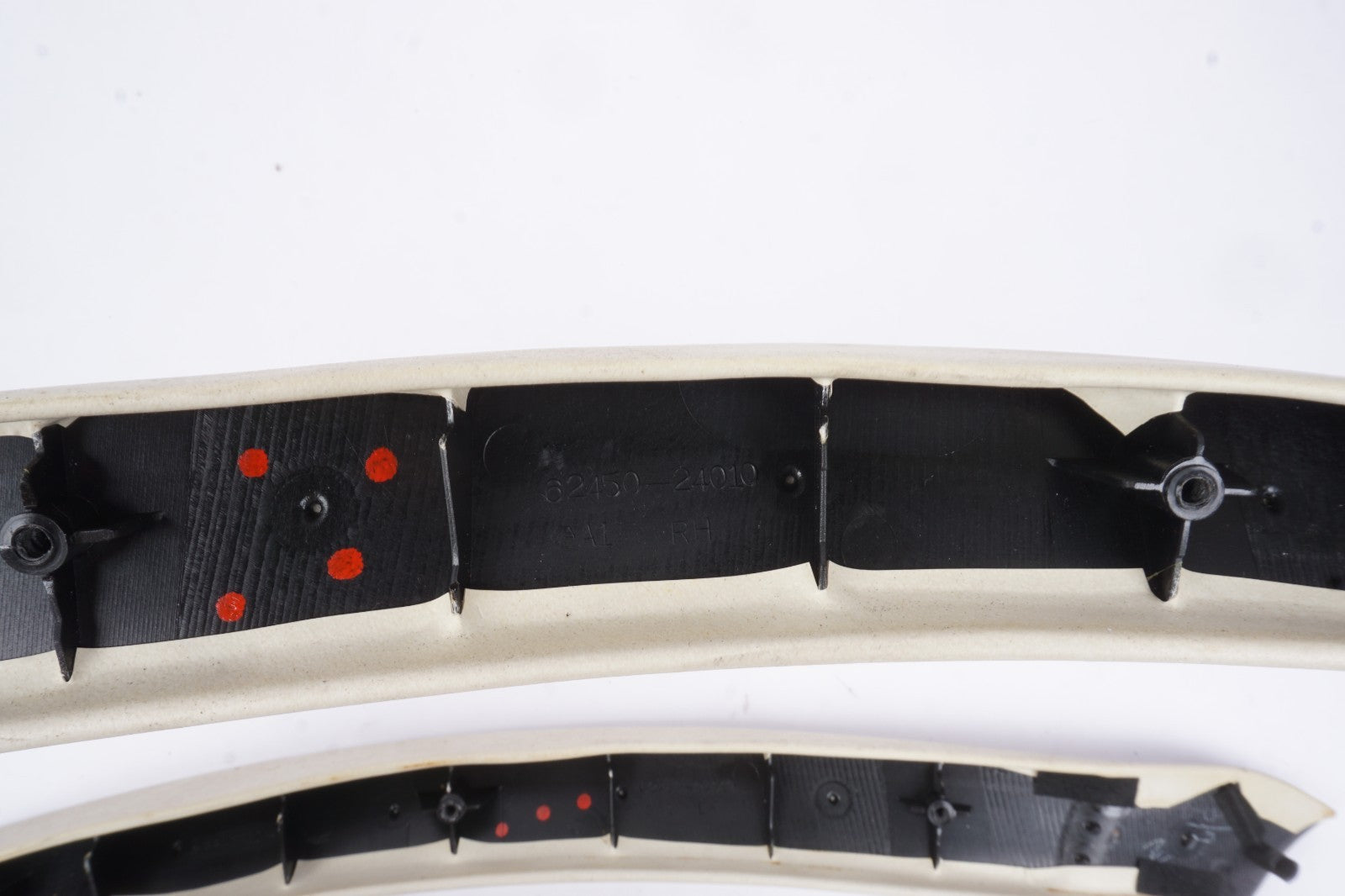 2002 - 2010 LEXUS SC430 CONVERT REAR LEFT AND RIGHT DRIVER SIDE ROOF COVER TRIM