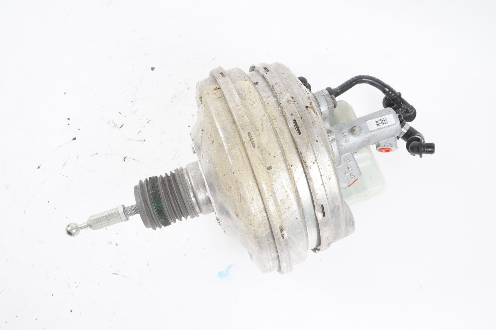 12-17 AUDI A8L A8 3.0L POWER BRAKE BOOSTER W/ MASTER CYLINDER OEM