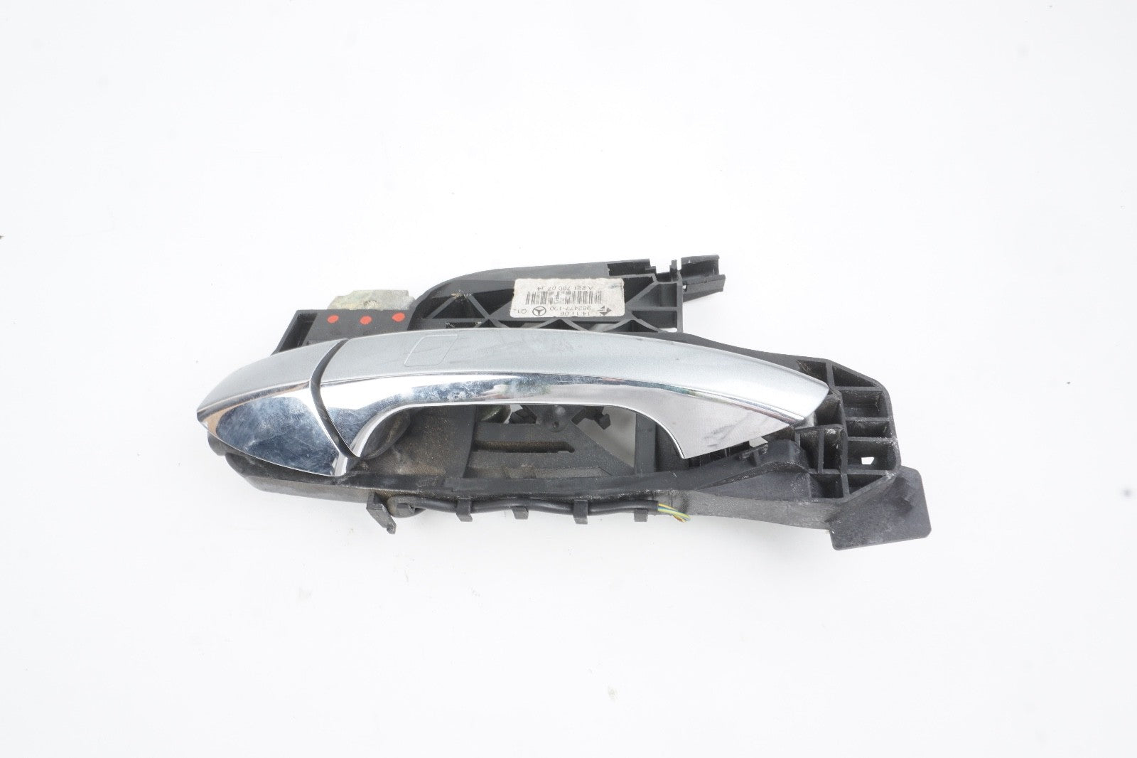 07-13 Mercedes W221 S600 S63 AMG Rear Left Exterior Door Handle Keyless Go OEM