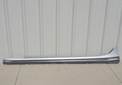 2014 - 2019 MASERATI GHIBLI SQ4 LEFT DRIVER SIDE SKIRT ROCKER PANEL SILVER OEM