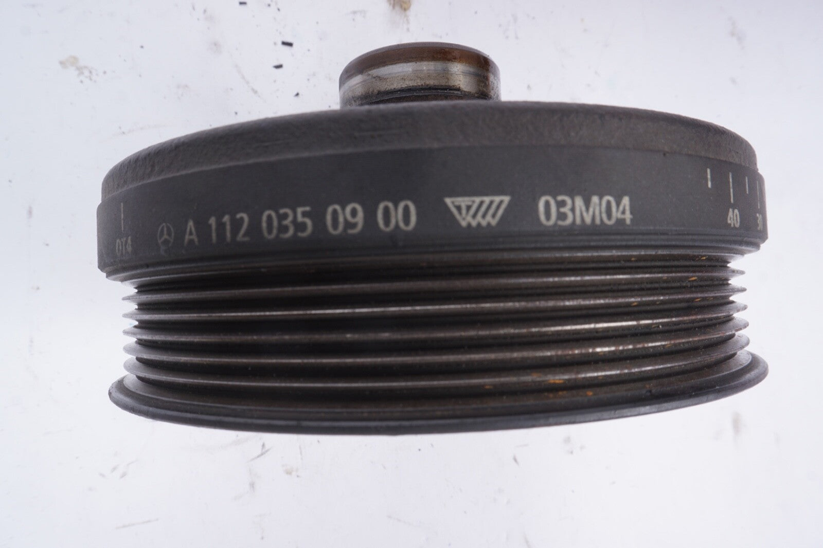 99-06 Mercedes R230 SL500 E500 CLK500 Engine Motor Crankshaft Pulley Vibration
