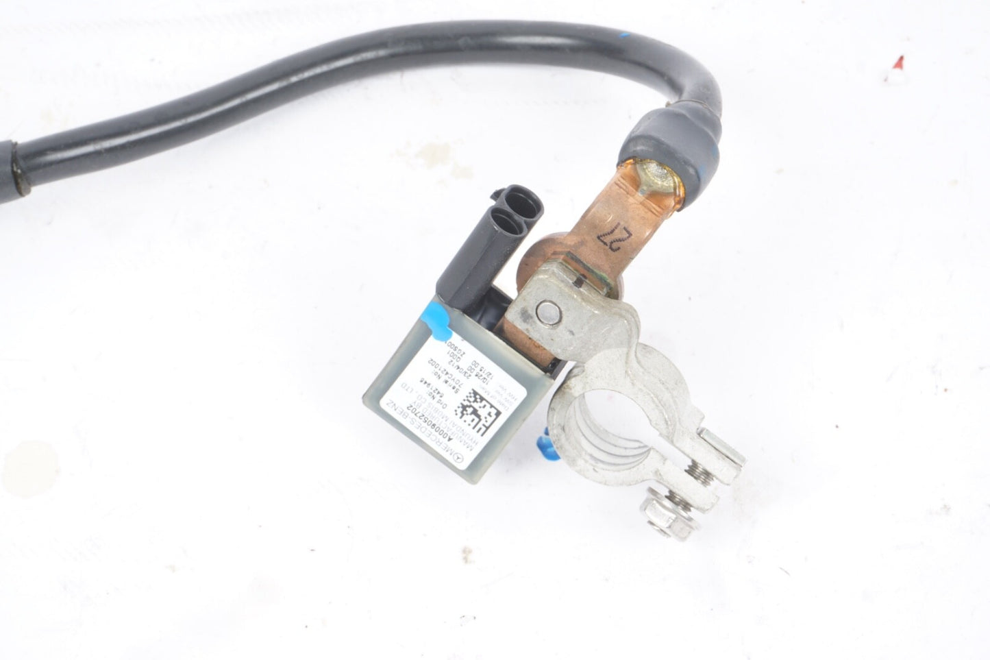 2013 MERCEDES E350 NEGATIVE BATTERY TERMINAL CABLE A0009052702 OEM 10 11 12 13
