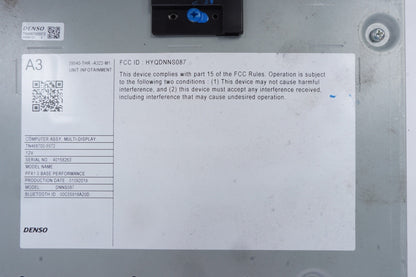 19 Honda Odyssey EXL OEM Equipment Radio Receiver Head Unit 39540THRA322M1 18 20