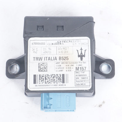 2014-2019 Maserati Ghibli Power Steering Control Module 670009202  OEM