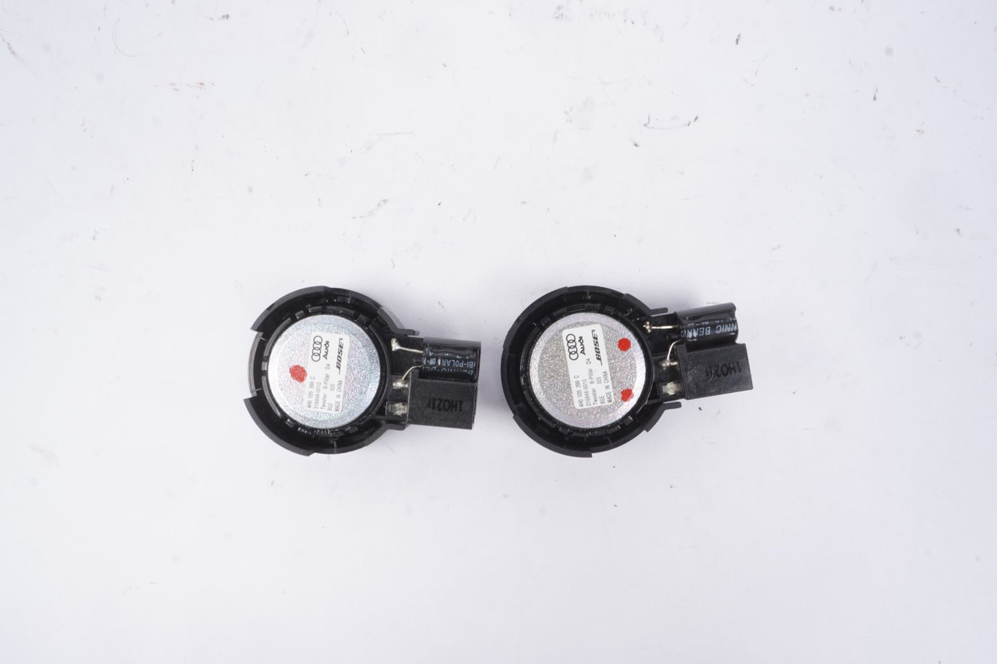 2011-2018 AUDI A8 D4 B Pillar BOSE Tweeter Speaker Set Of 2 OEM