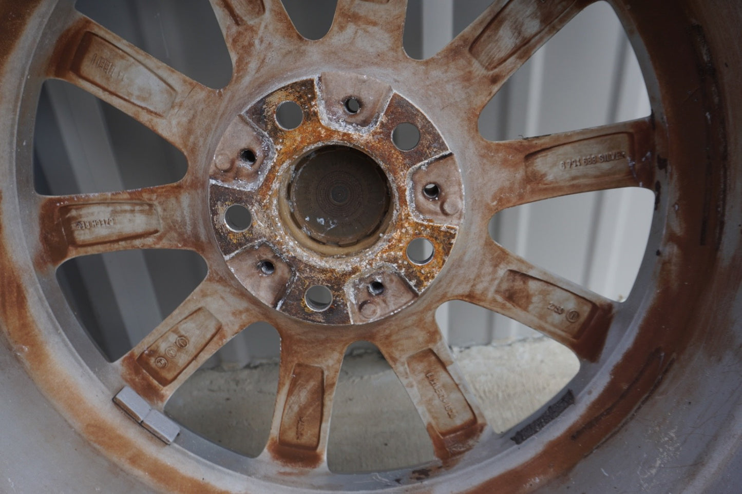 2014 BMW F10 F13 650I Front Rear Wheel Rim 8JX18 ET:30 Style Star Spoke SET