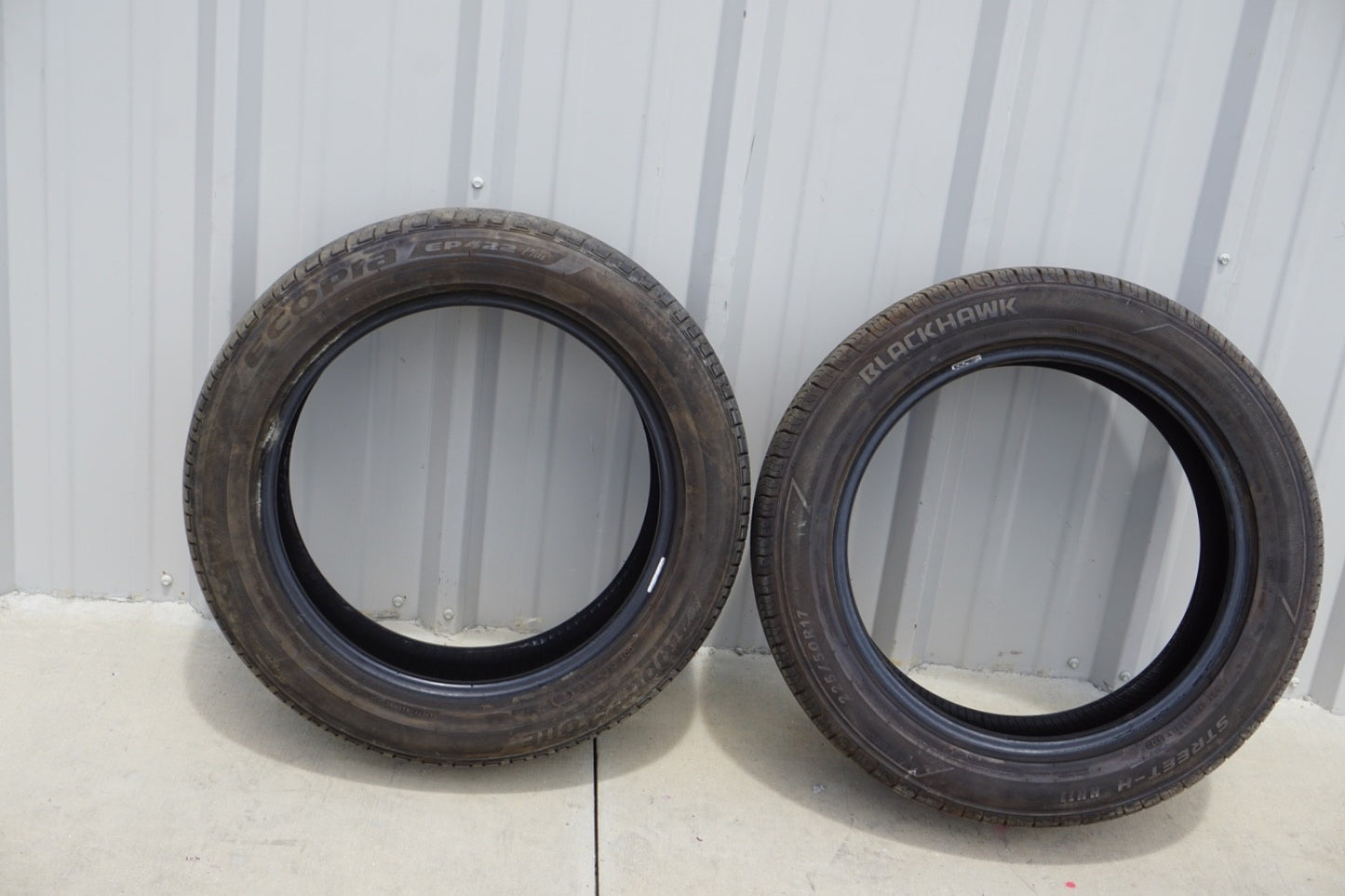 P225/50R17 Blackhawk STREET-H HH11 94 V Used - PAIR