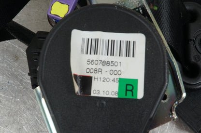 07-11 Audi A6 Quattro Sedan Front Right Passenger Seat Belt Retractor Assembly