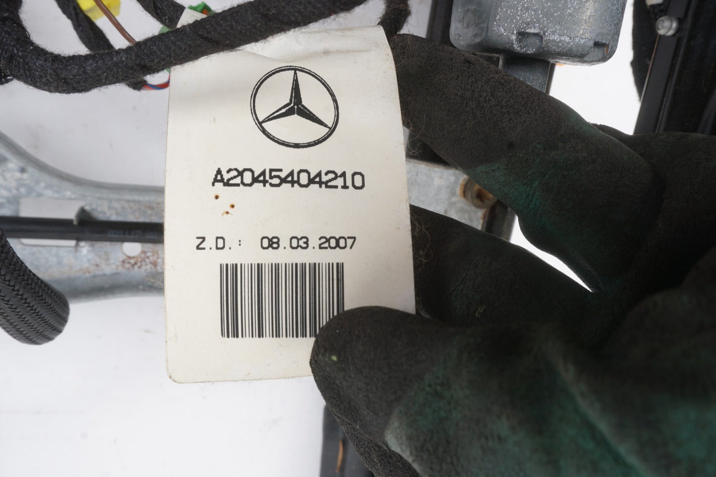 08-14 Mercedes W204 C300 GLK350 Front Right Seat Rail Track Frame & Motors OEM