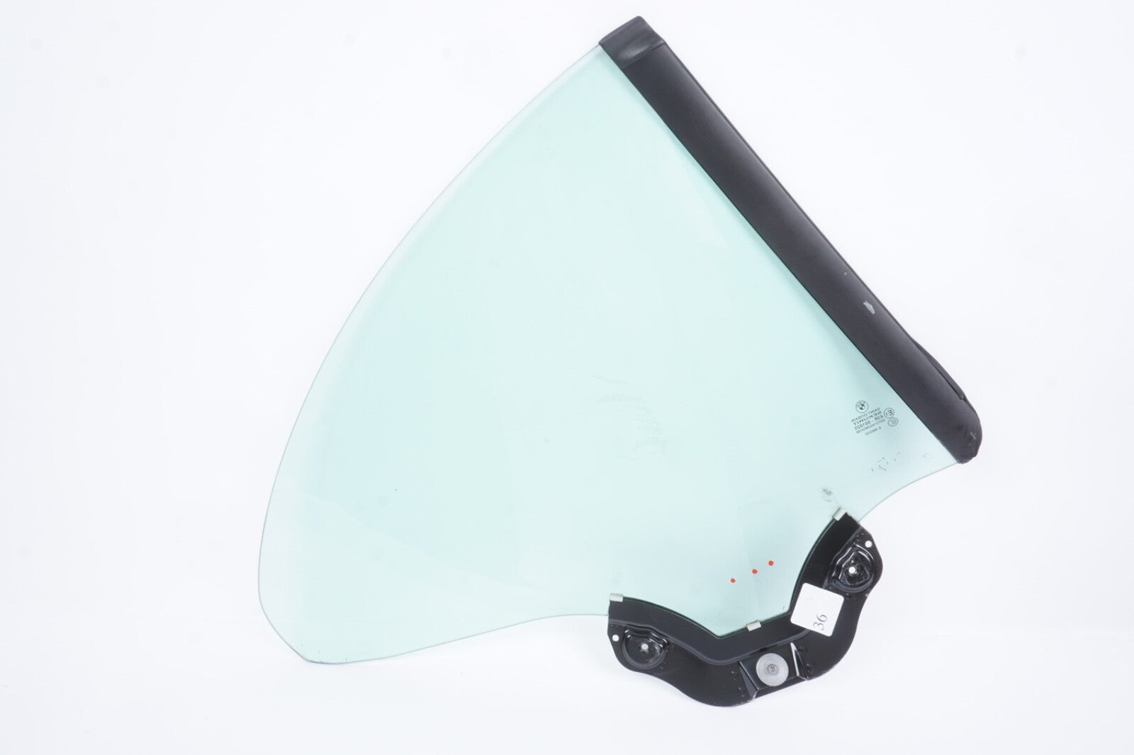 04-10 BMW E64 645Ci 650i M6 Rear Left Driver Side Quarter Window Glass OEM