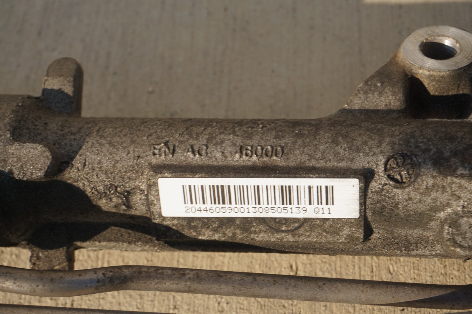 08-14 Mercedes W204 C250 C300 C350 RWD Power Steering Rack & Pinion OEM