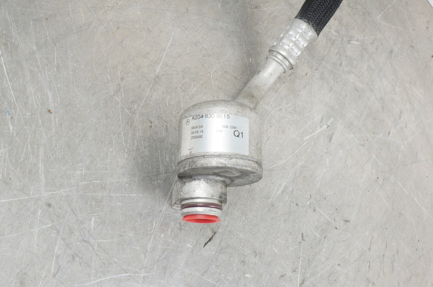 12-14 Mercedes W204 C300 C350 A/C AC Air Condenser Pressure Line 2048308815 OEM