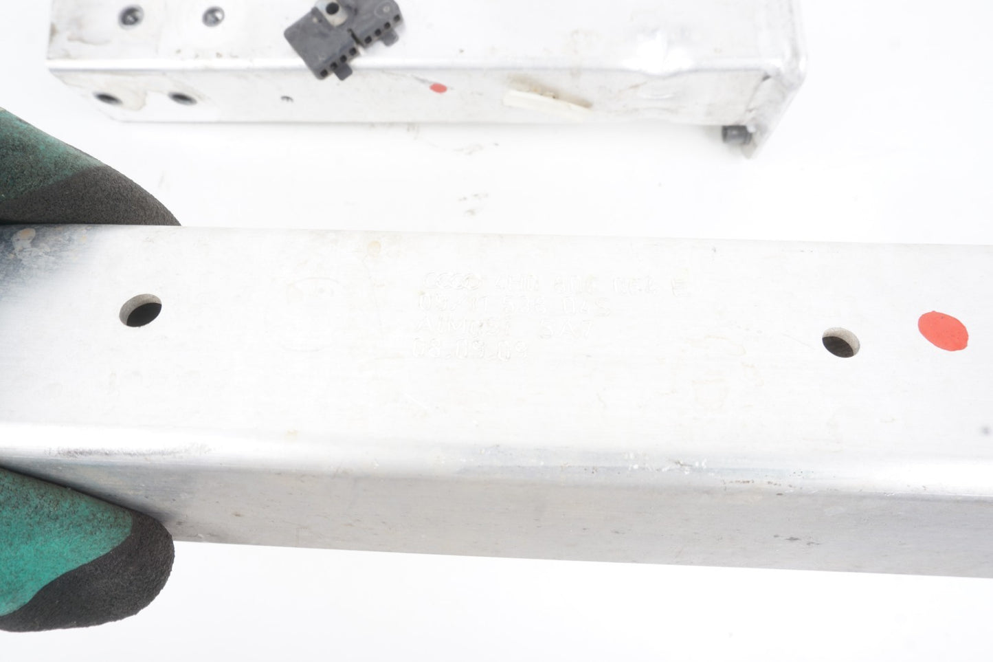 2011-2017 Audi D4 A8 A8L Front Bumper Impact Beam Bar Mount Bracket LH & RH OEM