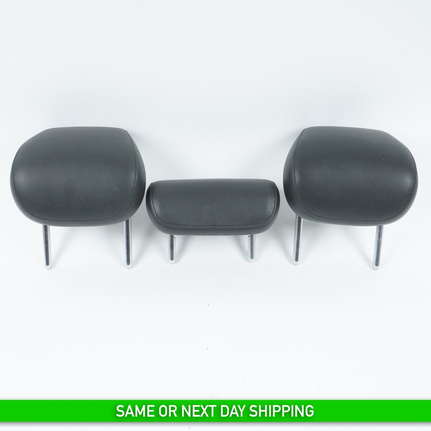 2012 - 2017 AUDI A7 REAR SEAT HEADREST SET OF 3 OEM