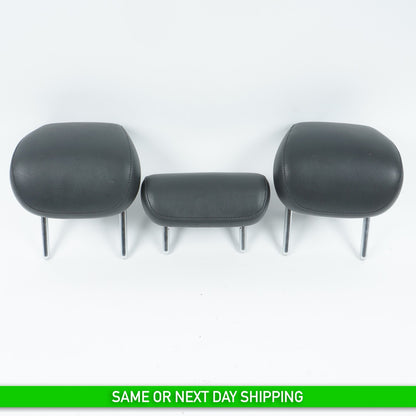 2012 - 2017 AUDI A7 REAR SEAT HEADREST SET OF 3 OEM