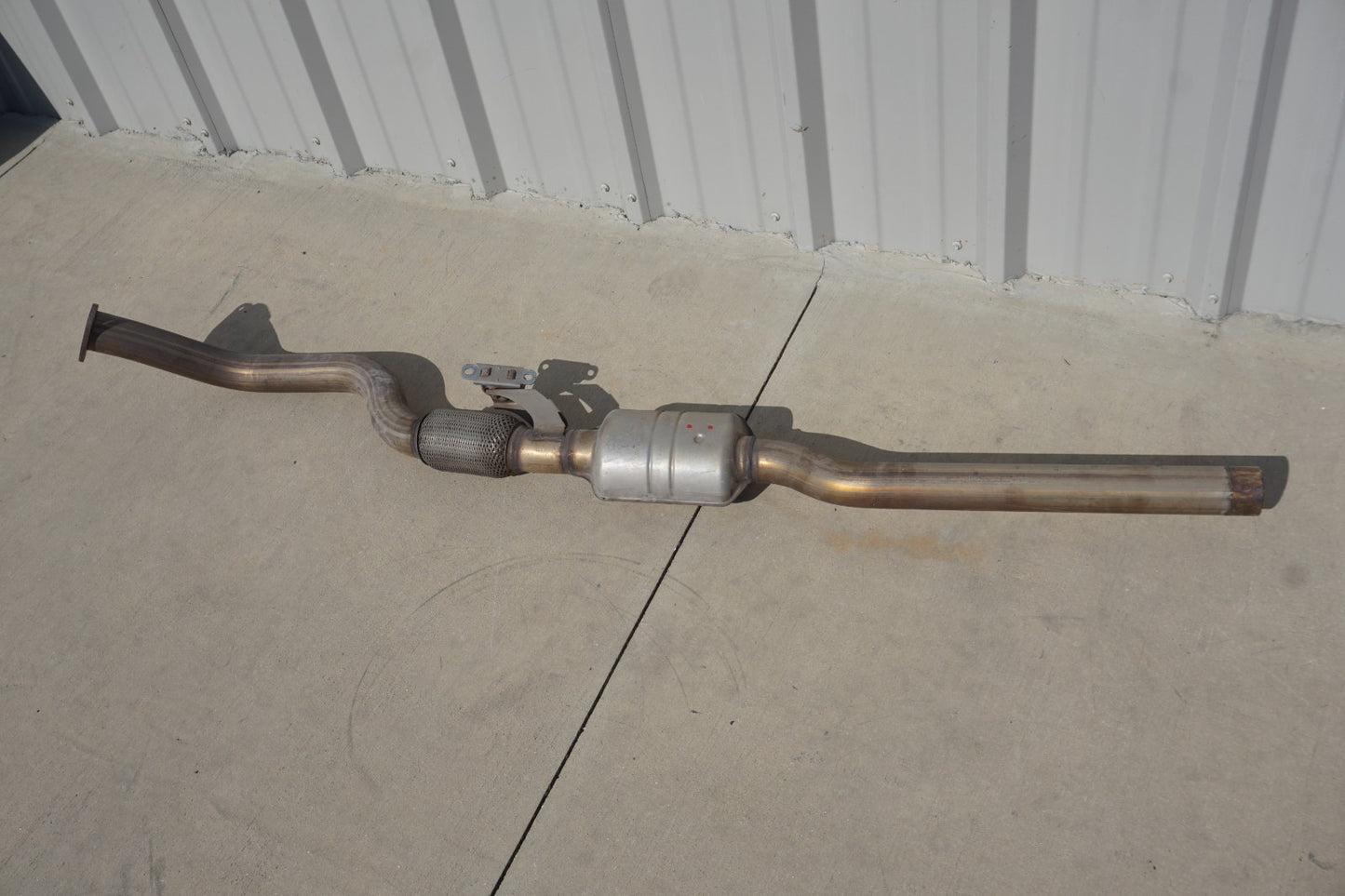 2011 2012 Audi A8 4.2l Exhaust Downpipe Flex Pipe Right Passenger Side OEM