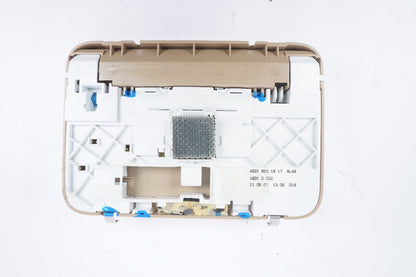 07-13 Mercedes W221 S400 S550 Rear Overhead Vanity Mirror Beige 2218101817 OEM