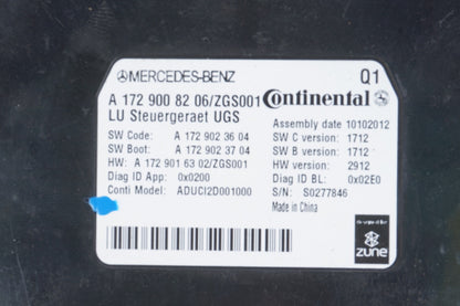 Mercedes W212 E350 C250 GL550 Communication Control Module 1729008206 OEM