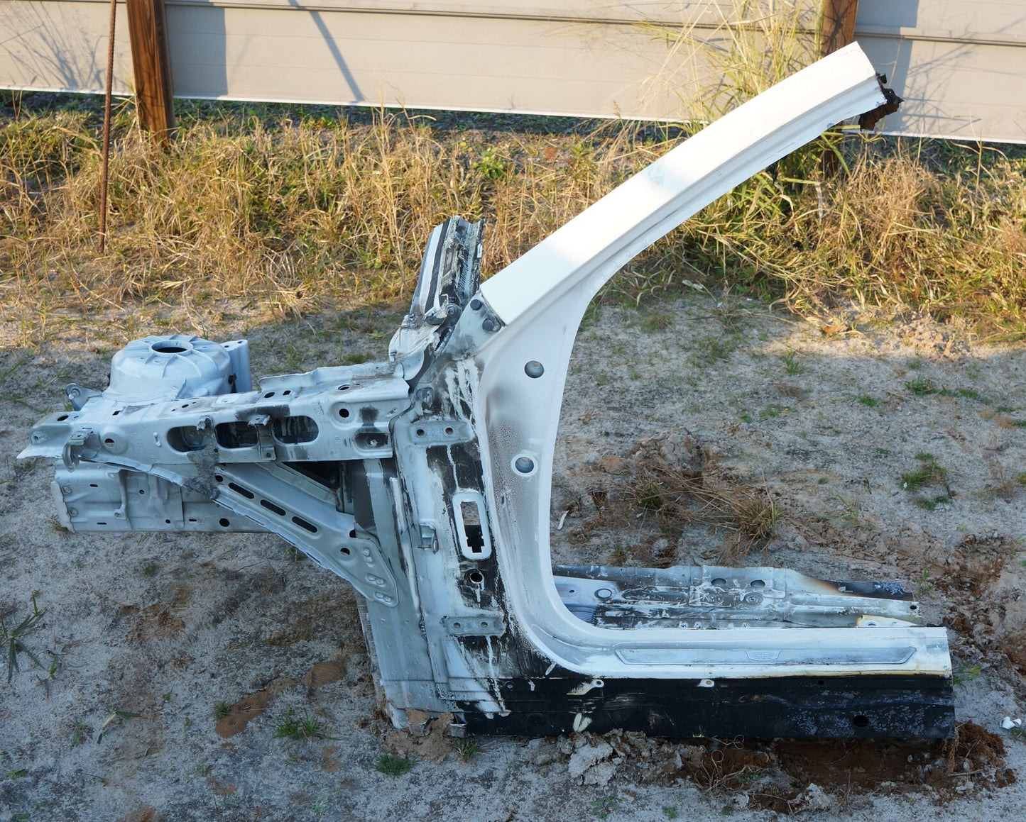 20 - 23 CADILLAC CT4 FRONT LEFT Body Apron Rail Frame Panel Cut