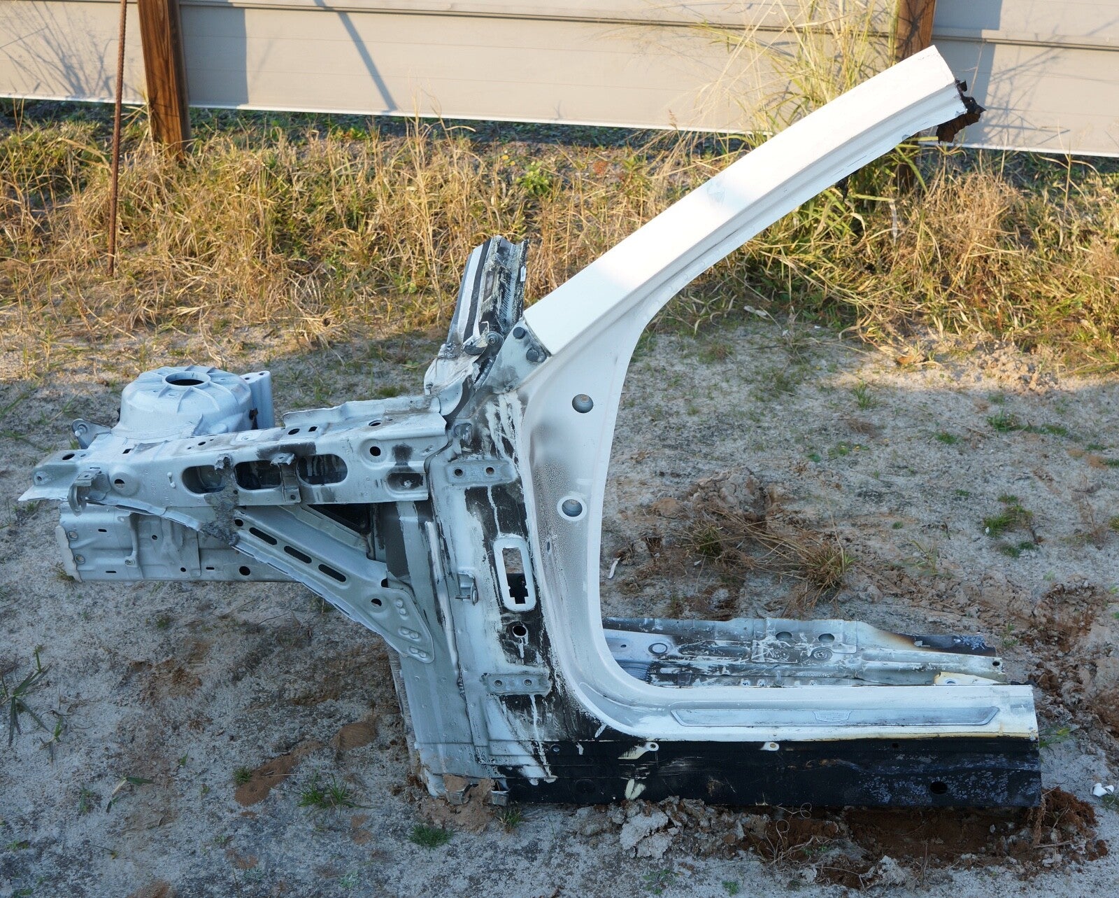 20 - 23 CADILLAC CT4 FRONT LEFT Body Apron Rail Frame Panel Cut