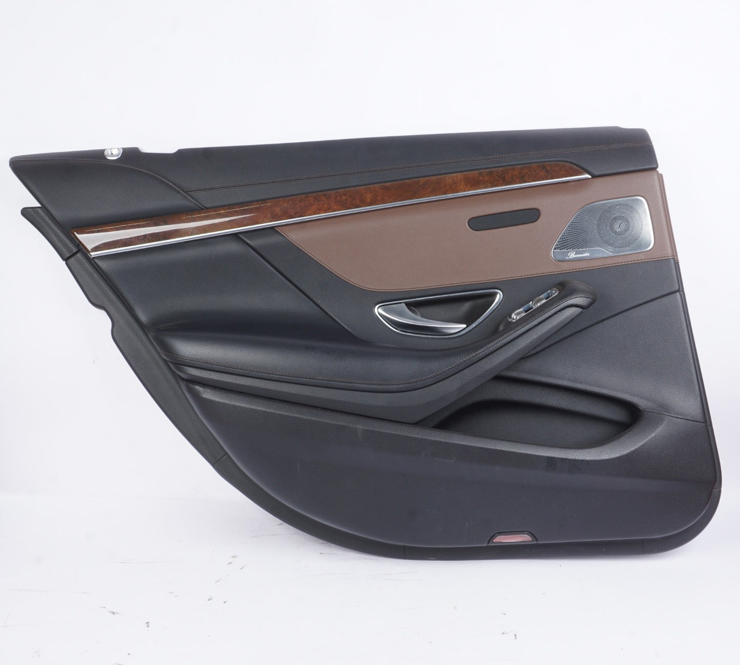 2014 - 2017 MERCEDES S550 W222 REAR LEFT DRIVER INTERIOR DOOR PANEL BLACK OEM